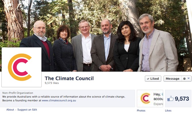 climate council facebook