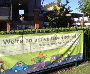 Active travel banner