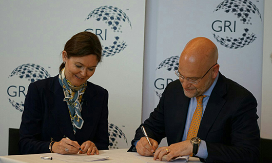 GRI and UN global compact signing